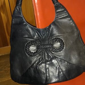 Salvatore Ferragamo Hobo Large Black Purse